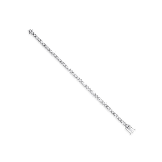 3.00ct Lab Grown Diamond Tennis Bracelet - D/E/F - VVS/VS - IGI Certified - 9ct White Gold