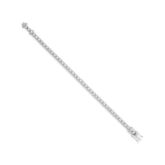 5.00ct Lab Grown Diamond Tennis Bracelet - D/E/F - VVS/VS - IGI Certified - 9ct White Gold