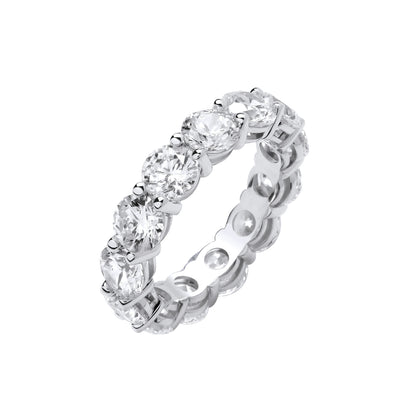 7.00ct Brilliant Cut Lab Grown Eternity Ring