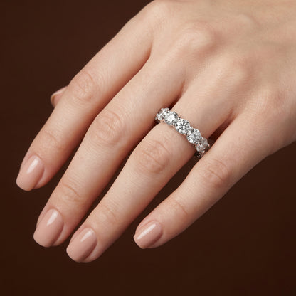 7.00ct Brilliant Cut Lab Grown Eternity Ring