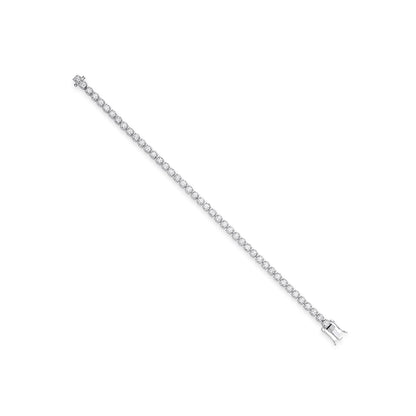 3.00ct Lab Grown Diamond Tennis Bracelet - D/E/F - VVS/VS - IGI Certified - 9ct White Gold